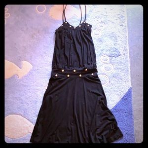 Black summer dress